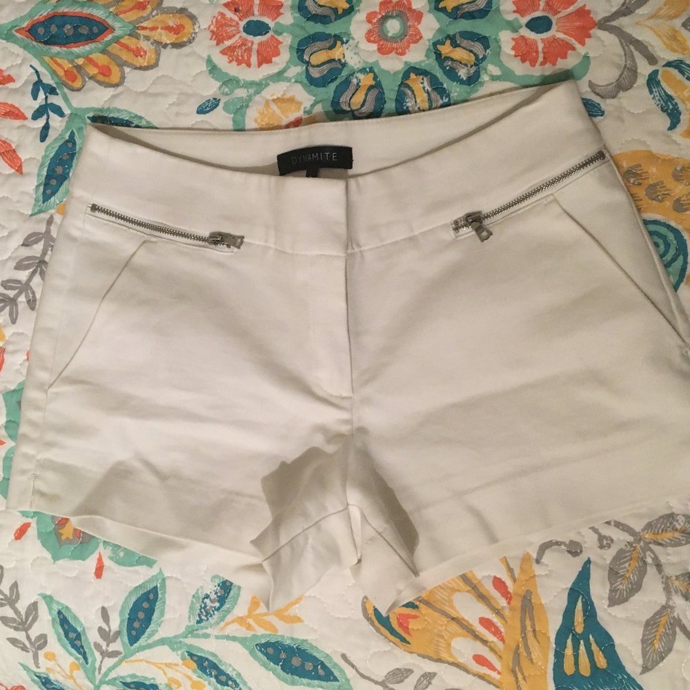White Shorts